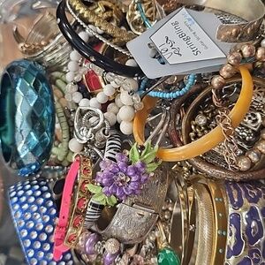 Colorful Bangle and Bracelet Set 3.5lbs